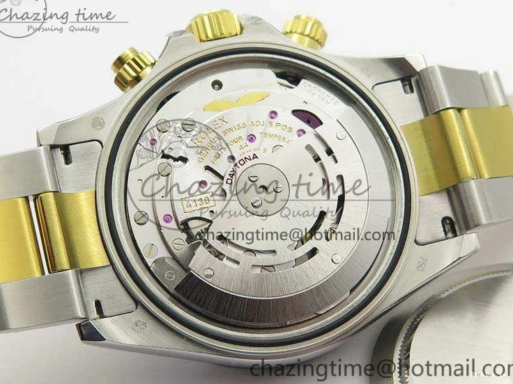 1231 WellDesigned Daytona SS YG Ceramic Bezel JH Best Edition Sliver Gray Dial On SS YG Bracelet A 3532